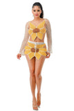 Sunflower Skirt Set (Crochet)