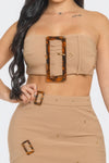 Buckle Up Baby Skirt Set