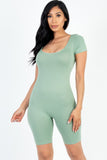 Scoop Neck Romper
