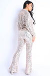 Shimmer Sequin Pants Set