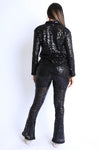 Shimmer Sequin Pants Set