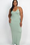 Racer Back Maxi Dress