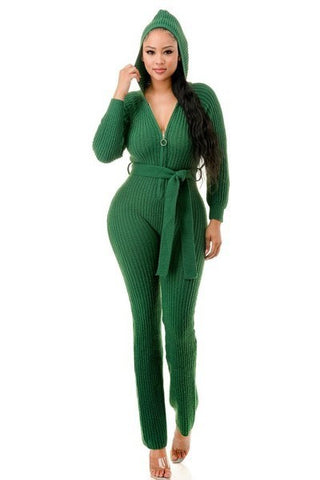 Hooded Hottie Jumpsuit